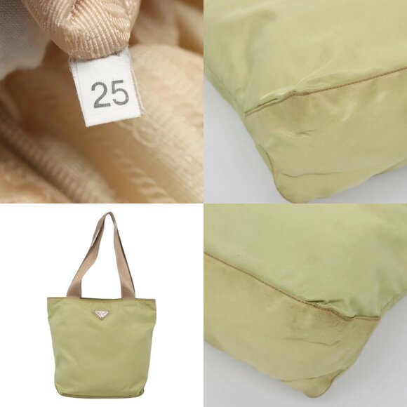 PRADA Tote Bag Nylon Light green Auth 127872 - Picture 14 of 14